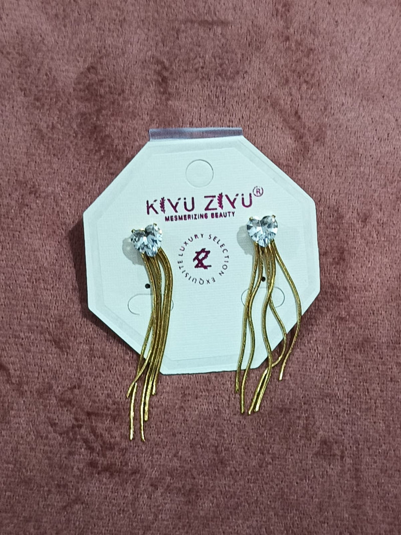Party Earrings – Gold Plated Hoops