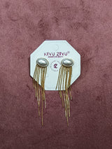 Party Wear Gold motif Earrings for Women – Designer Jewelry