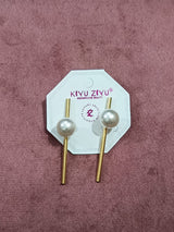 Designer Alloy Hoop Earrings