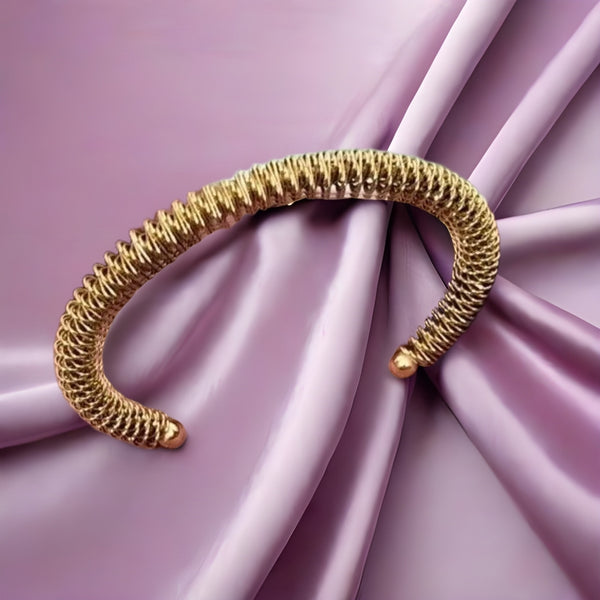 Celestraa Adjustable Gold Plated Bracelet – Everyday Wear Jewelry