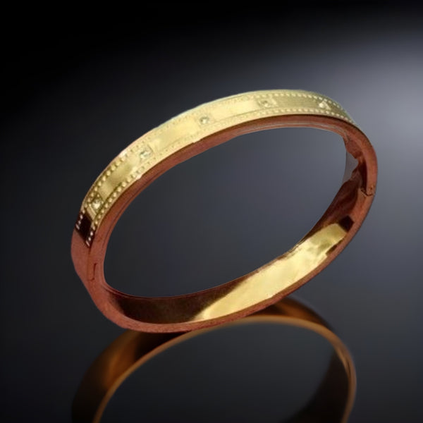 Celestraa Minimalist Bracelet – 18K Gold Plated, Skin Friendly