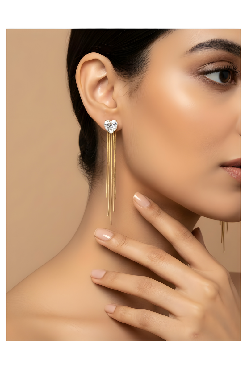 Party Earrings – Gold Plated Hoops