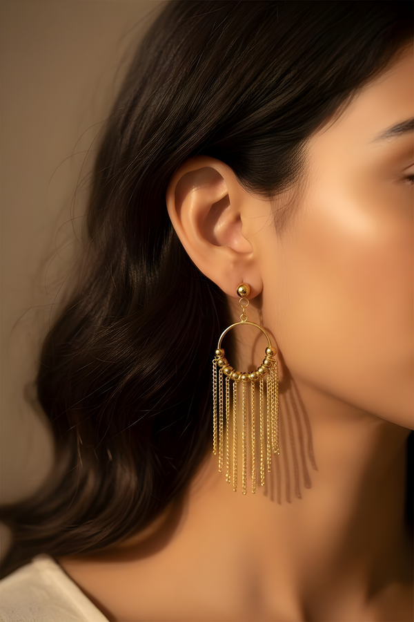 Round latkan Earrings for Women – Wedding & Festive Jewelry