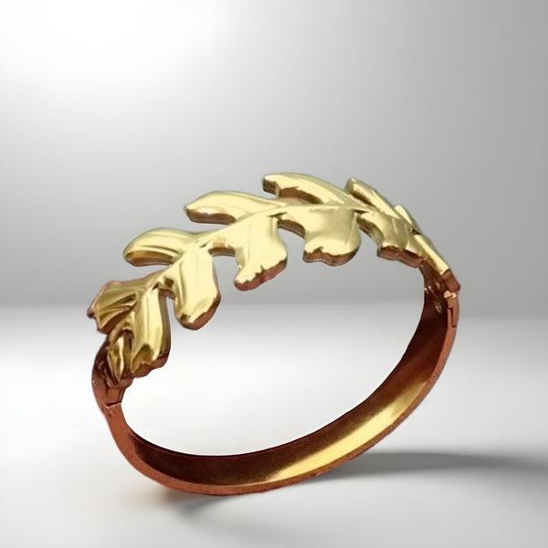 Celestraa leaf  Bracelet – 18K Gold Plated, Skin Friendly