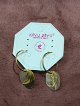 Party Wear Gold Hoop Earrings for Women – Designer Jewelry