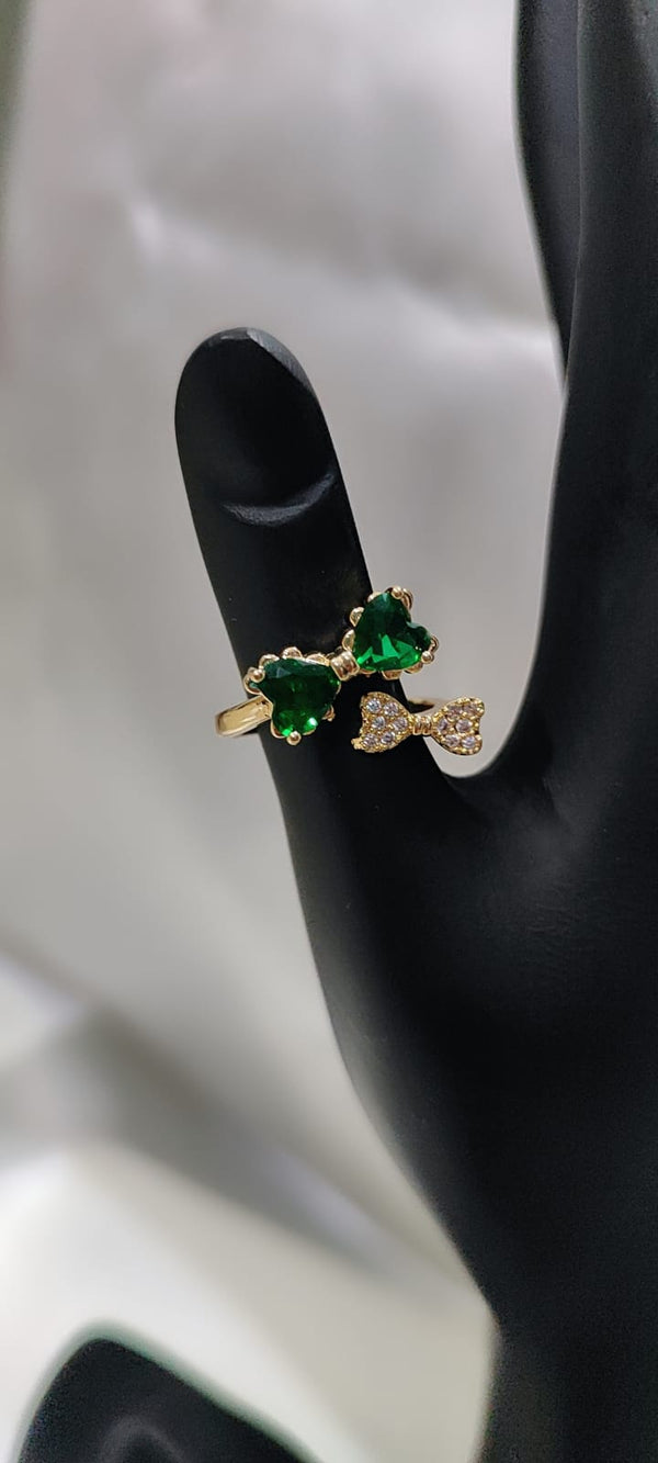 Green Knot Ring