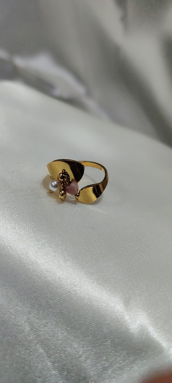 Green Kundan Ring