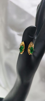 Green Kundan Ring