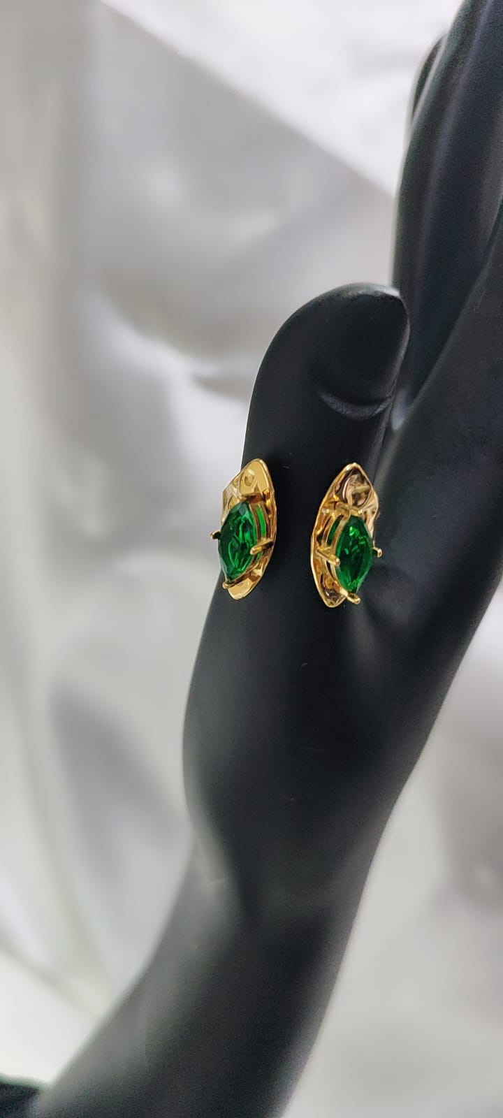 Green Kundan Ring