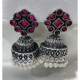 Navratri Special Oxidised Jhumka Earrings for Women & Girls | Garba & Dandiya Jewellery