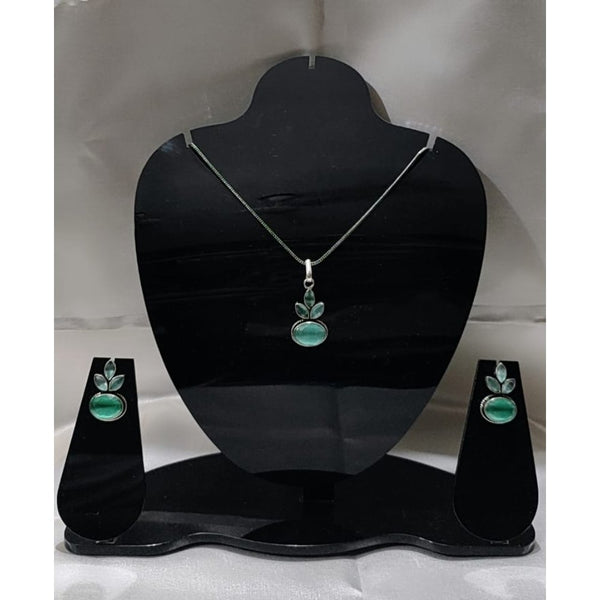 Green Crystal Pendant Set for Cocktail Parties