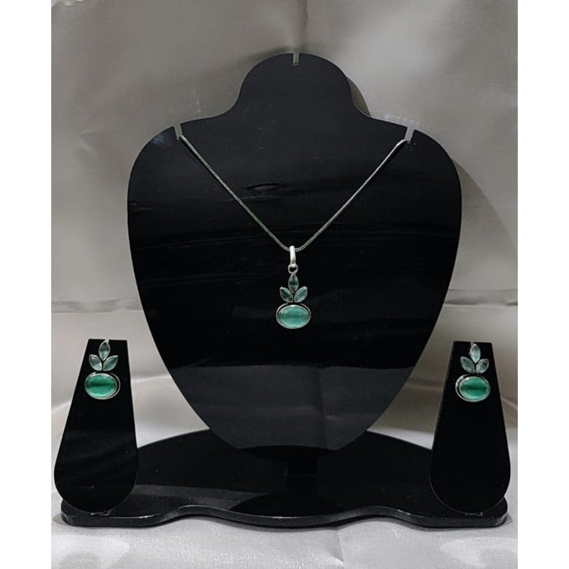 Green Crystal Pendant Set for Cocktail Parties
