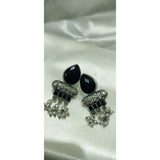 Vintage Oxidised Black  Pendant Set for Ethnic Functions