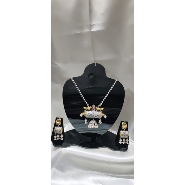 Sparrow  Design pink Pendant Set for Girls