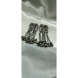 Antique Elephant Sea blue Pendant Set for Traditional Saree Look