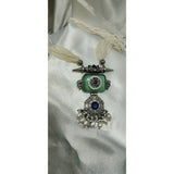 Royal polki Pendant Set for Reception & Festive Occasions