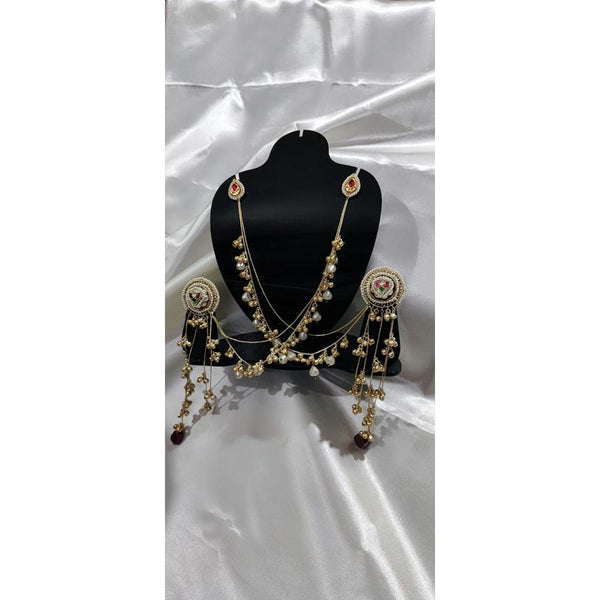 Traditional Kashmiri Bridal Jhoomar Passa