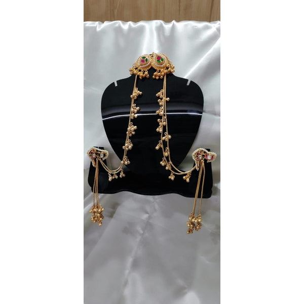 Pearl Drop Kashmiri Jhumka | Trending Ethnic Essential