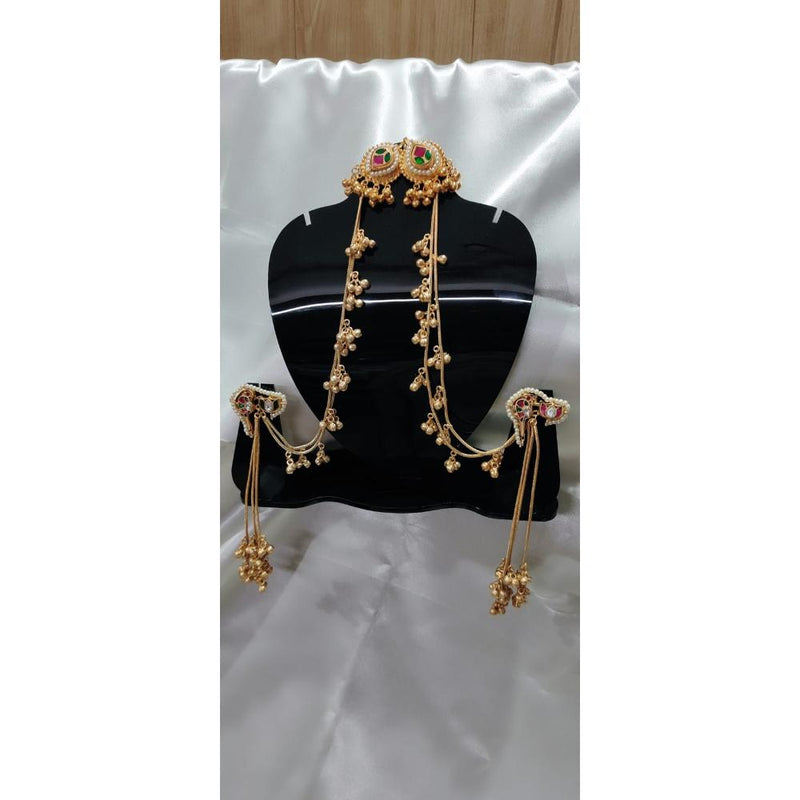 Pearl Drop Kashmiri Jhumka | Trending Ethnic Essential
